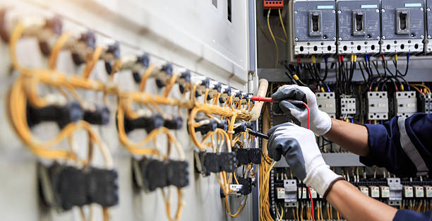 Professional Electrician technician working in Churchville, PA